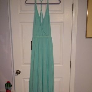Bebe teal dress